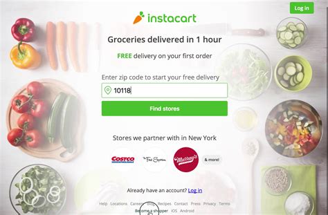 Your personal <b>Instacart</b> shopper will then visit our store to shop. . Instacart login